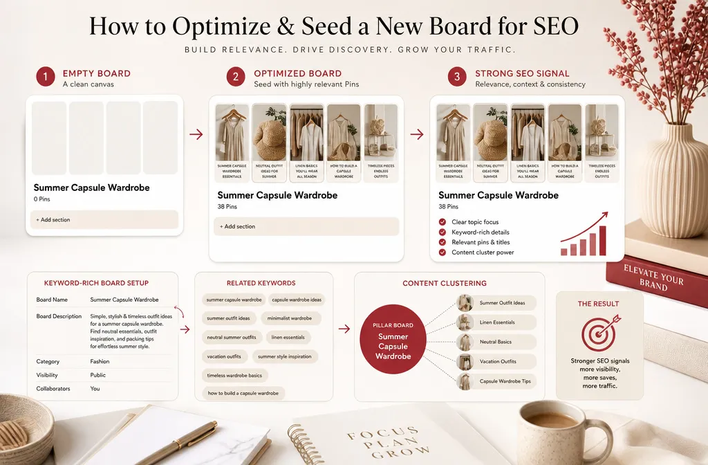How to Optimize and Seed a New Board for SEO
