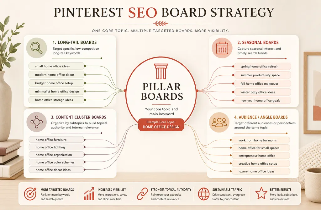 Pinterest SEO Board Strategy